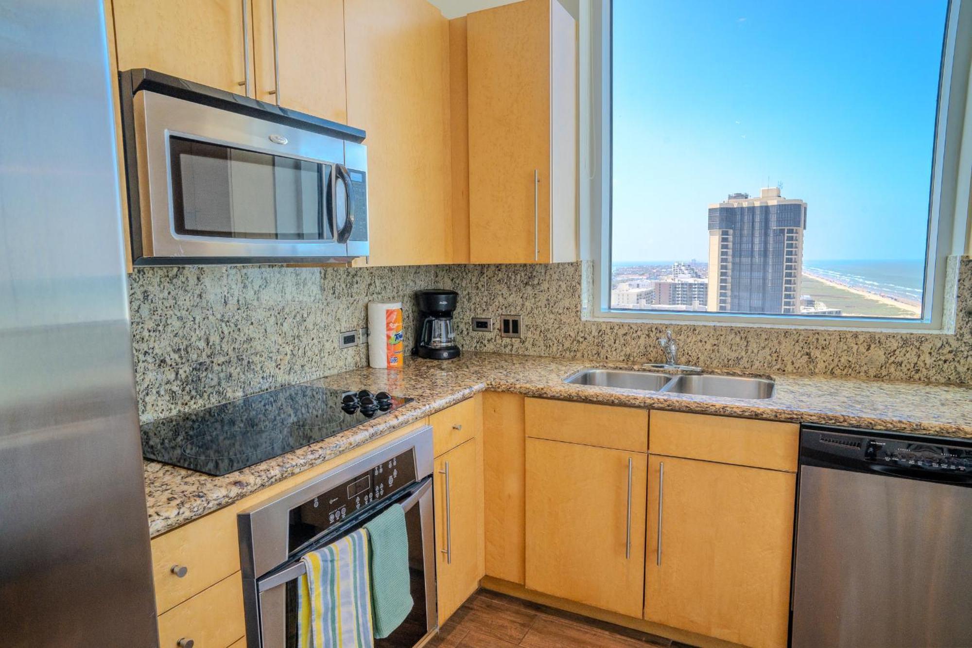 1901 Sapphire Beachfront 3 Bedroom Condo South Padre Island Exterior photo